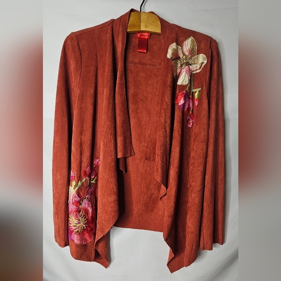 V. Cristina Jackets & Blazers - Great faux suede and fur boho jacket. Size S